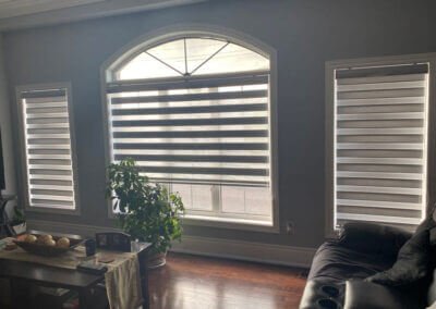 zebra blinds living room30