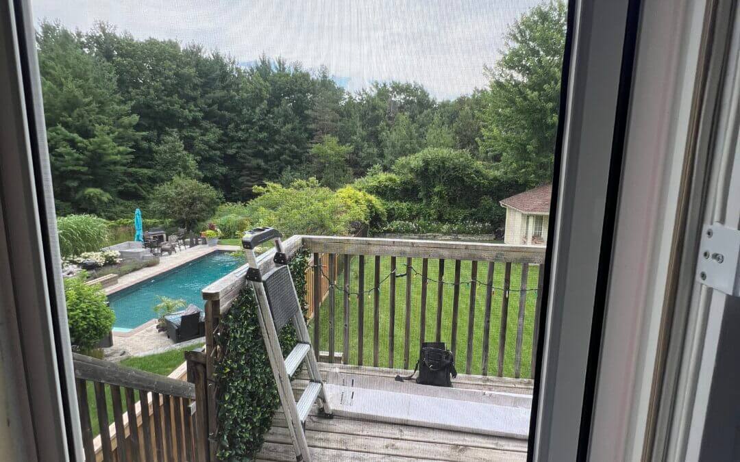 Mosquito Screen Installation for Doors and Windows
